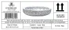 Product image 8 of the product “Semarang - Bowl with geometrical motif, Ø 30 cm | cast stone ”